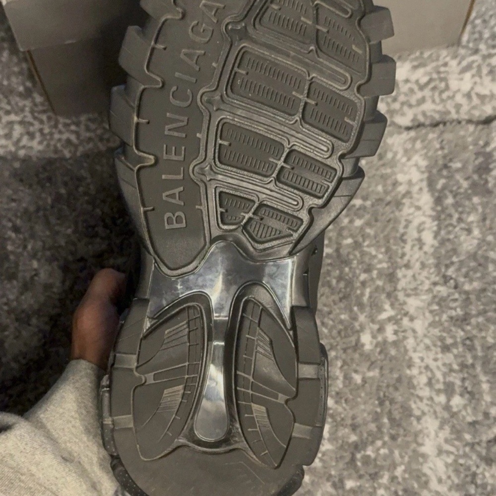 Balenciaga Men's Dark Gray Athletic Shoes - Picture 5 of 5